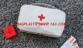 China Multipurpose Large Capacity Outdoor Emergency Medical Equipment Hospital Portable Nylon First Aid Small Bag supplier