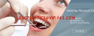 China Dental examination products Tongue depressor Denture box Mouth mirror Surgical suction tip Dental protective film Dental supplier