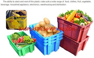 China Cheap price 12 bottles plastic beer wine bottle crate, Vegetable and fruits plastic crate for store food, plastic crates supplier