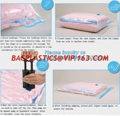 China comforter storage bag, home storage spacesaver bags, compressed bag underwear, home storage vacuum space bag, closet spa supplier