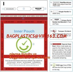 China Evidence Paper Document Digital Opaque Bag, cash deposit bag, Security Bags Plastic Deposit PE Bag Cash Envelope Check S supplier