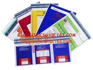 China security deposit bags bank deposit bags cash deposit bags, general bank plastic deposit bags supply, Coin and Bank Note supplier
