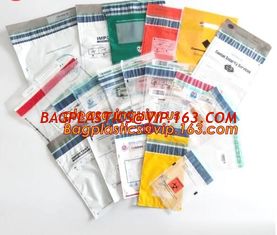 China Bank Tamper Evident Security Bag/Secure Courier Bag Wholesaler/Clear Plastic Security Bags, Bank Cash Bag Polyester Bags supplier