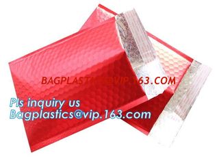 China Factory customized waterproof poly mailers bubble padded envelope mailing bags for present shipping, bagplastics, bageas supplier