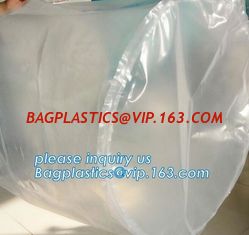China bottom unloading PE liner bag, round bottom bucket liner, plastic pail liner, circle round bottom liner for liquid and p supplier