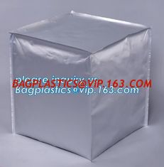 China aseptic liners and IBC containers, Foil Gaylord Liners, Foil Heat Induction Seal Liners for PE &amp; PP Containers, bagease supplier