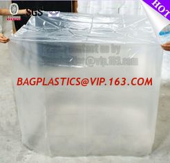 China Clear Plastic Pallet Covers &amp; Black UV Pallet Covers, Custom Industrial Heavy-Duty Pallet Covers - Weatherproof, bagease supplier