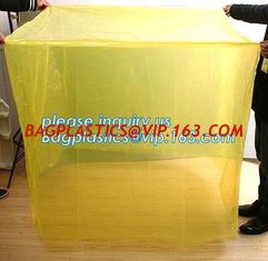 China LDPE 100mic clear plastic anti aging UV resistant dust proof waterproof reusable pallet cover, Dust proof Waterproof Pla supplier