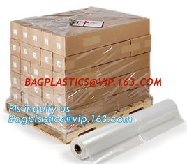 China Outdoor pallet wrap wholesalers greenhouse coverings clear plastic hood protector, moisture proof reusable virgin plasti supplier