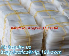 China Plastic 2mil PE Flat Poly Bag For Food Packaging, PE Flat Poly Bag With Side Gusset For Food Packaging, Flat Opening OPP supplier