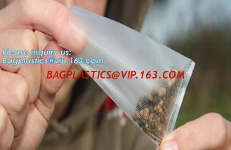 China PVA Bag for Carp Fishing 7cm*15cm Water Dissolving Carp Fishing , Water Dissolving PVA Bags for Seawater fishing, fishin supplier