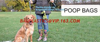 China 10 Rolls/150Pcs Plastic Pet Dog Waste Bags 33 * 22cm Durable Trash Cleaning Bag, cornstarch based compostable pet waste supplier
