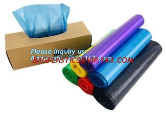China Eco-friendly 120Bags Pet Waste HDPE Plastic Bag with Handle Easy to Tie, Pet Dog Waste bags Poop for Bags on Board biode supplier