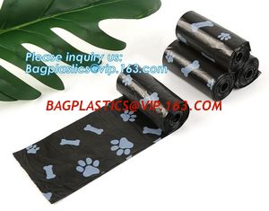 China Biodegradable custom made pet dog waste bag, Wholesale Custom Colorful Pet Poop Bag Dog Waste Bag With Dispenser Dog Poo supplier
