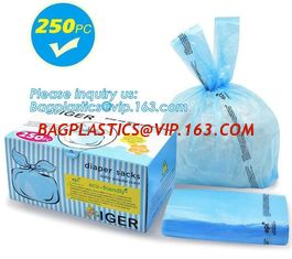 China Baby nappy bag with scented diaper sacks, Diapers bag for newborn,disposable diaper sacks, 3 mil packaging biodegradable supplier