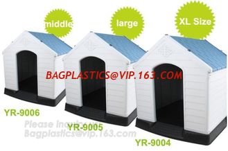 China Outdoor Large Plastic Dog House For Large Breed Dog, Plastic Dog Transport House &amp; Box &amp; Cage, Fashion big dog apartment supplier