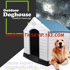China Different plastic dog house/ pet kennel/garden house for dog, Eco Friendly Plastic Dog House/Durable Cat Plastic House supplier