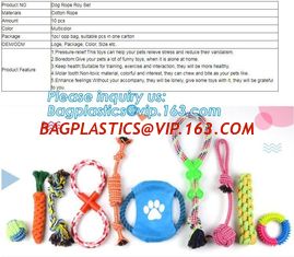 China DOG ACCESSORIES, DOG ROPE ROY SET, COTTON ROPE, DOG BITE, MADE UP NON-TOXIC COTTON, RESISTANCE TO BITE MATERIALS, WHOOBE supplier