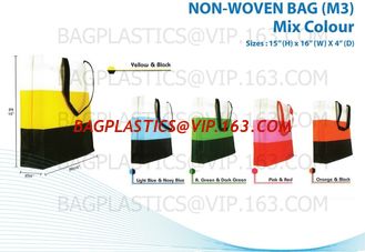 China recycle printable non woven bag,non woven carry bag,non woven tote bag, Promotional pp coated custom printed recycled ec supplier