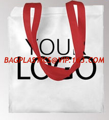 China Promotional Cheap Custom Logo Print Eco Friendly Die Cut Shopping Non-Woven Bags D Cut non woven bag, BAGPLASTICS, PAC supplier