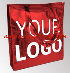 China Custom Cheap laminated Shopping Bag PP Non Woven Bag, Customs Recycled Shopping Die Cut Non Woven Bag With Printing Logo supplier