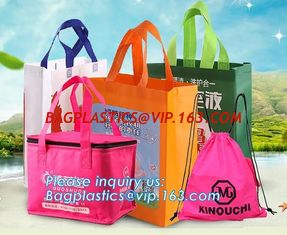 China pp non woven metallic bags, metalized bags, picnic bag, cooling bag, fast food delivery bag, thermal bag, isolation pkg supplier