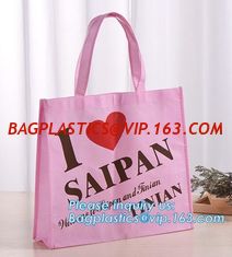 China Customized printed logo Eco Friendly Non Woven Bag, Promotional Custom Printed Recycle Bag Foldable Heat Seal Laminated supplier