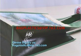 China Promotional Custom Logo Printed Non Woven Bag, Non Woven Shopping Bag, Factory price rpet non woven bag black woven bag supplier