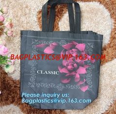 China customized promotional laminated gift shopping tote polypropylene pp non woven bag, Fashional hot sale reusable tnt tnt supplier