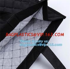 China Fashion Laser Non Woven Bag with Customized Printing Metallic Shopping Tote Bag, handbags tote bag custom non woven bag supplier