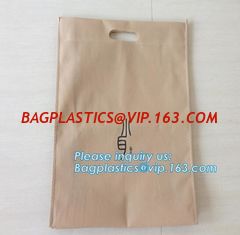 China pp non woven bag non woven shopping bag non woven bag, heat seal non woven bag d cut handle cheap garment bag, bagease supplier