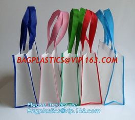 China Promotional custom fabric reusable shopping bag metallic laminated non woven bag, Machine Made Heat Seal Eco Friendly No supplier