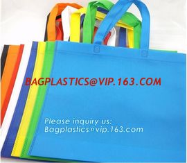 China Factory Promotional Custom Logo printed Non Woven Bag， Fashional hot sale reusable tnt tnt laminated non woven bag, pak, supplier