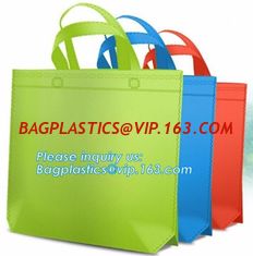 China Wholesale online promotional laminated non woven bag with Top Quality, promotional silk screen nonwoven bag spunbond bag supplier