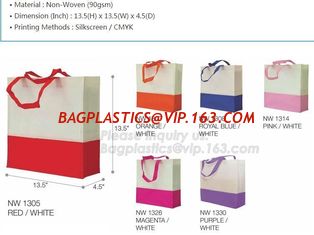 China Customized printing recycled promotional shopping tote lamination pp non woven bag, Fashion Design Wholesale Customized supplier