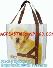 China Customized Logo Film laminated Luxury Shopping Bag Non Woven Bag, Non Woven Bags Manufacturer Wholesale Promotional Chea supplier