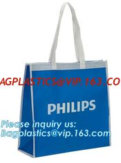 China New product factory custom OEM free sample Shopping bag two sides PU printing non woven bag grocery non woven bag with l supplier