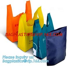 China Hot Sale Recycled Metallic Gold Laminated Non Woven Bag, small black package custom logo non woven bag, bagease, pac pkg supplier