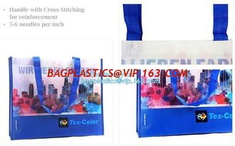 China Promotional reusable eco d-cut non woven bag, Factory Price High Quality Laminated PP non woven bag laminated, BAGEASE supplier