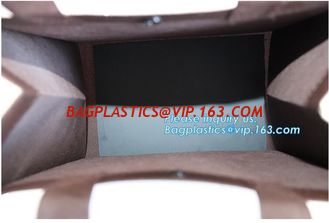 China Laminated black pp non woven bag,matt lamination non woven tote bag, Wholesale Promotional High Quality Non Woven Bags supplier