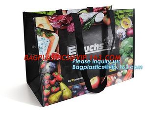 China Best Selling Custom Large Capacity Waterproof Foldable Tnt Non Woven Bag， High Demand Products Hot Sale Laminated Recycl supplier