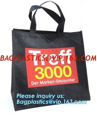 China Promotional custom LOGO printed gift Laminated PP Non Woven Bag， Promotion china laminated insulated non woven bag folda supplier