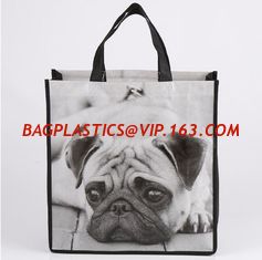 China Custom 80 GPP black laminated non woven bag, Factory OEM Supply Hot Selling Custom non woven bag, promotional non woven supplier