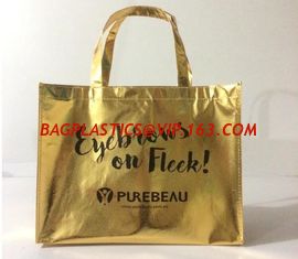 China Customized shopping bag, Laminated Non woven bag, Hot sale fashional ecological non woven bag, Custom non woven bag with supplier