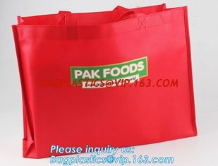 China customized promotional laminated gift shopping tote polypropylene pp non woven bag, Gift Item Non-Woven Polypropylene Sh supplier