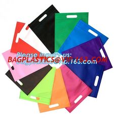 China Advertisement high quality shopping bag, pp non woven bag, customized bopp laminated non woven bag with handle shopping supplier