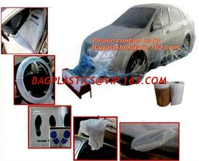 China Reusable seat cover car seats Steering wheel cover foil Disposable car carpet cover Disposable seat cover on a roll Wing supplier