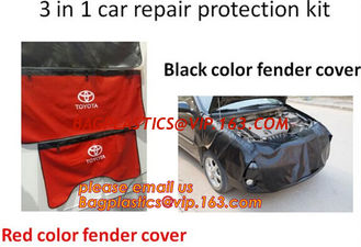 China Car Fender Covers Protect Paintwork Magnetic Wing Bonnet Paint Auto Repair， Wholesale New Design Car Magnetic Fender Cov supplier