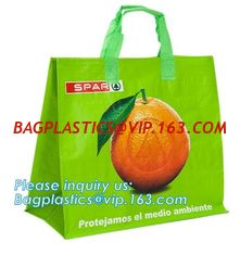 China Wholesale Custom Printed Eco Friendly Recycle Reusable PP Laminated Non Woven Tote Shopping Bags,Reusable Recyclable Lam supplier