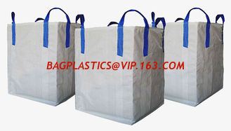 China China supplier PP woven bulk big ton bag / jumbo bag for packing stone, fish meal,sugar,cement,sand,China supply pp wove supplier